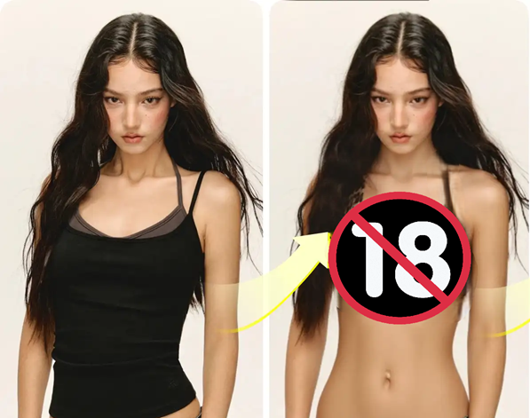 remove clothes